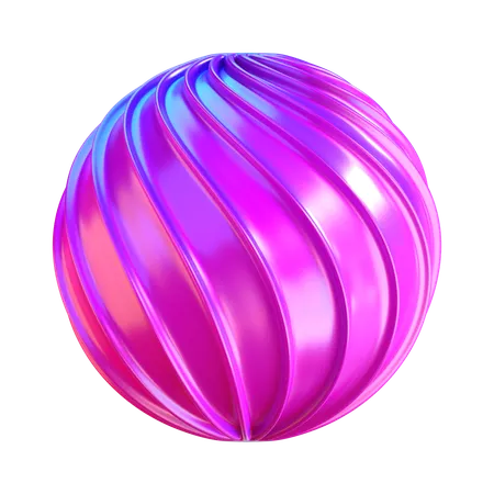 Abstract Sphere Shape 3 D Icon 3D Icon