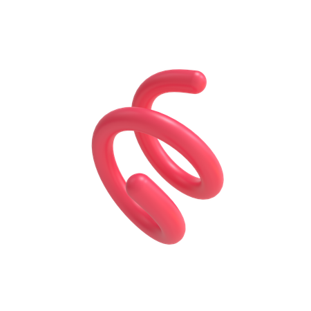 Abstract Spiral  3D Icon