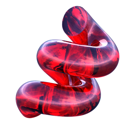 Abstract Spring  3D Icon