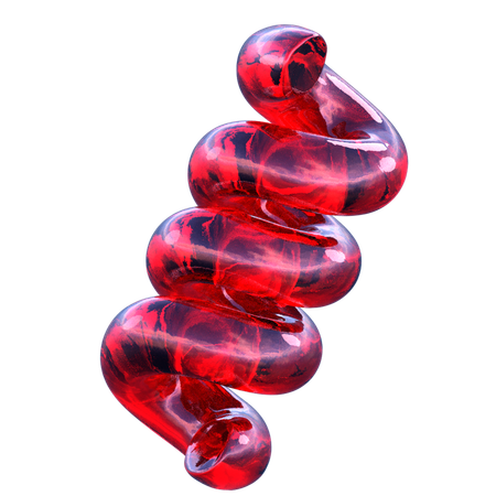 추상적인 봄  3D Icon