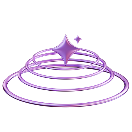 Abstract Star  3D Icon