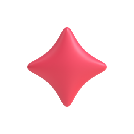 Abstract Star  3D Icon