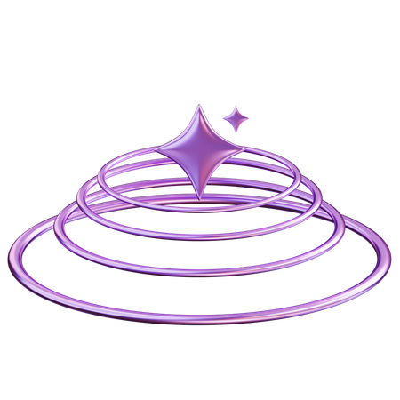 Abstract Star  3D Icon