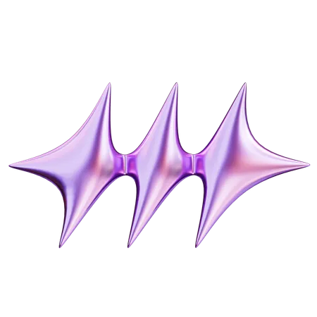 Abstract Star  3D Icon