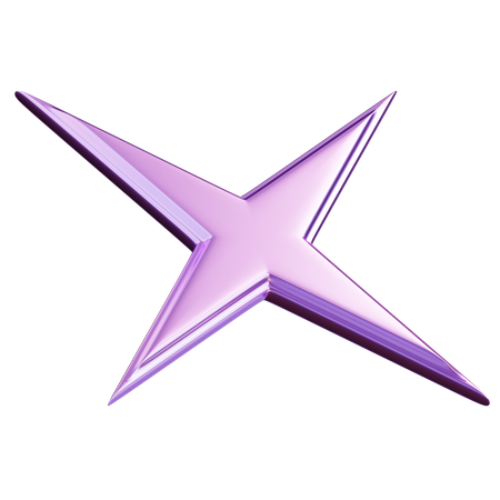 Abstract Star  3D Icon