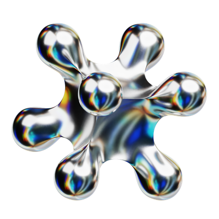 Abstract Star  3D Icon