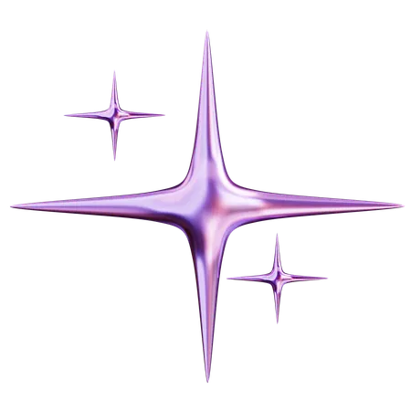 Abstract Star  3D Icon