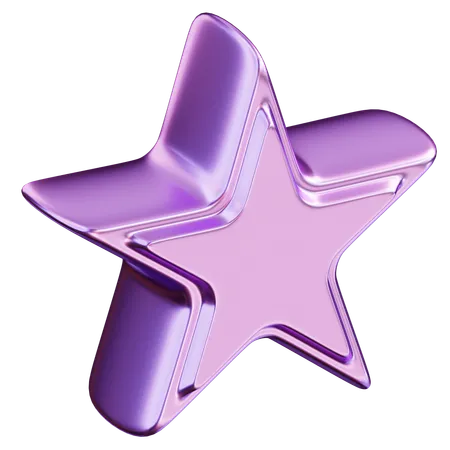 Abstract Star  3D Icon