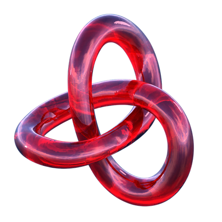Abstract Structure  3D Icon
