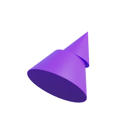 Abstract Tactile 3 D Cone 3D Icon