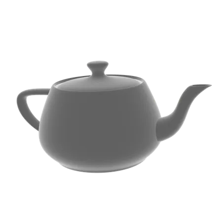 Abstract Teapot  3D Icon