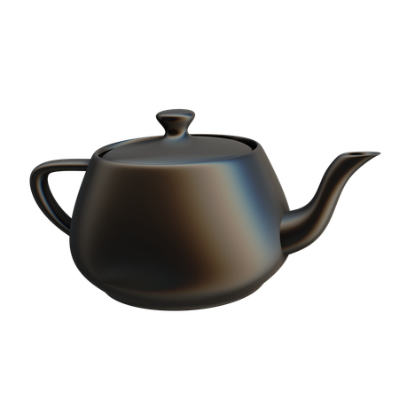 Abstract Teapot  3D Icon