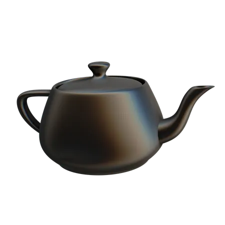 Abstract Teapot  3D Icon