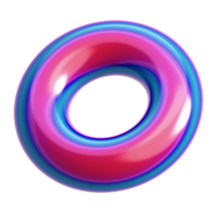 Abstract Torus  3D Icon