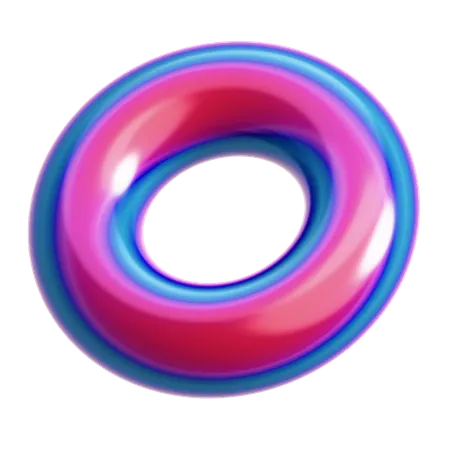 Abstract Torus  3D Icon