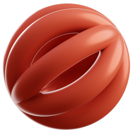 Abstract Torus  3D Icon