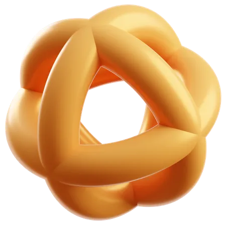 Abstract Torus  3D Icon