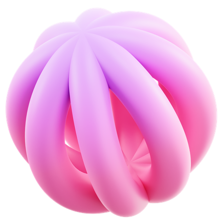 Abstract Torus  3D Icon