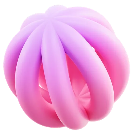 Abstract Torus  3D Icon