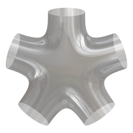 Abstract Transparent Finger Shape  3D Icon