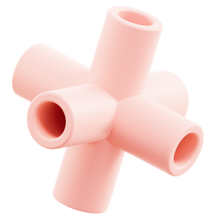 Abstract tube  3D Icon