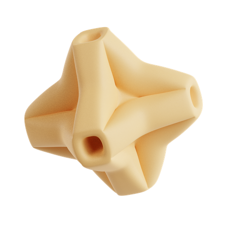 Cerf-volant abstrait  3D Icon