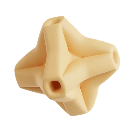 Cerf-volant abstrait  3D Icon