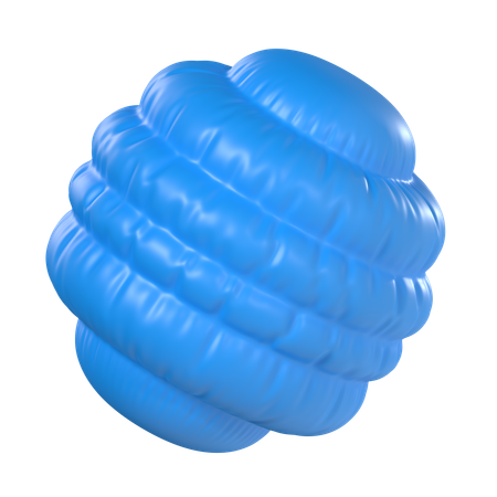 Ballon sphère abstraite  3D Icon