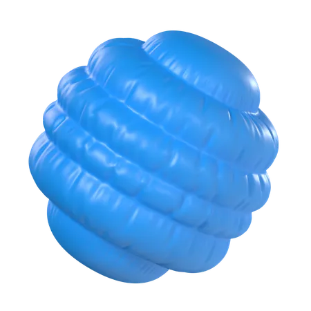 Ballon sphère abstraite  3D Icon