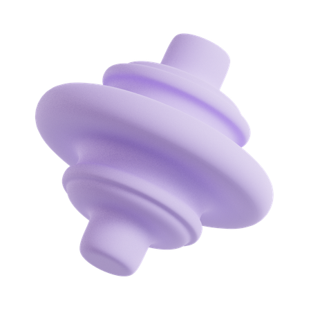 Toupie abstraite  3D Icon
