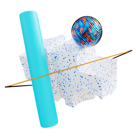 Abstrakt  3D Icon