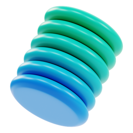 Abstrakte Blubber  3D Icon