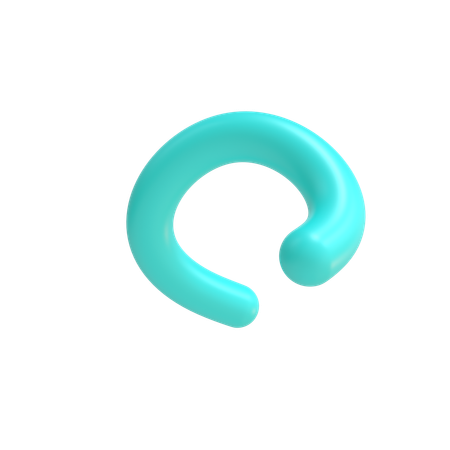 Abstrakte Spirale  3D Icon