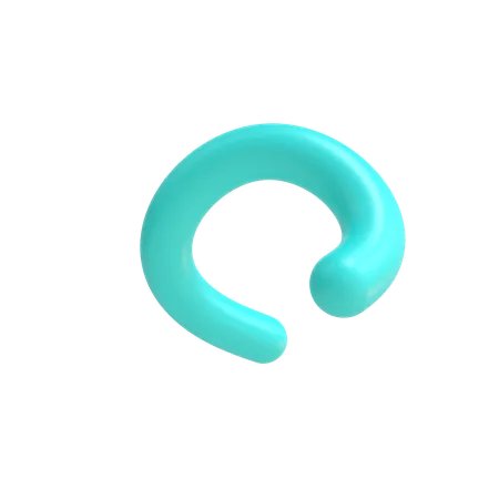 Abstrakte Spirale  3D Icon