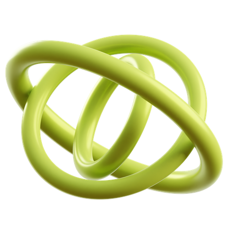 Abstrakter Torus  3D Icon