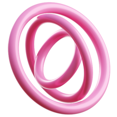 Abstrakter Torus  3D Icon