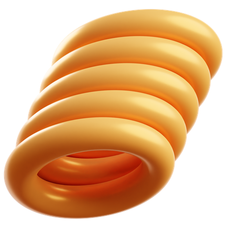 Abstrakter Torus  3D Icon