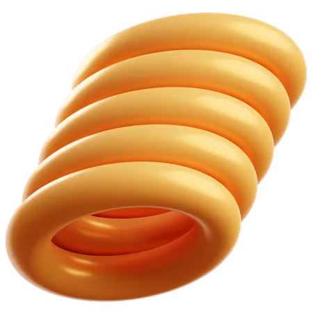 Abstrakter Torus  3D Icon