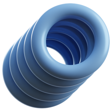 Abstrakter Torus  3D Icon