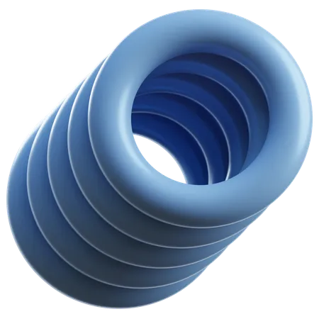 Abstrakter Torus  3D Icon