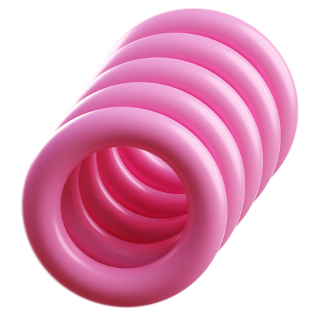 Abstrakter Torus  3D Icon