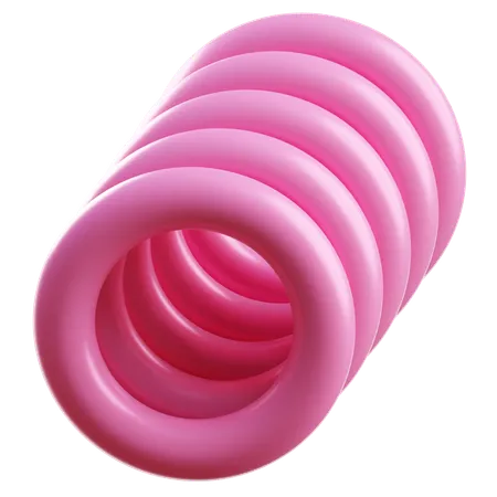 Abstrakter Torus  3D Icon