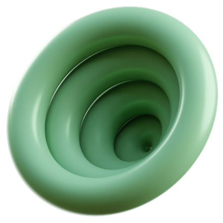 Abstrakter Torus  3D Icon