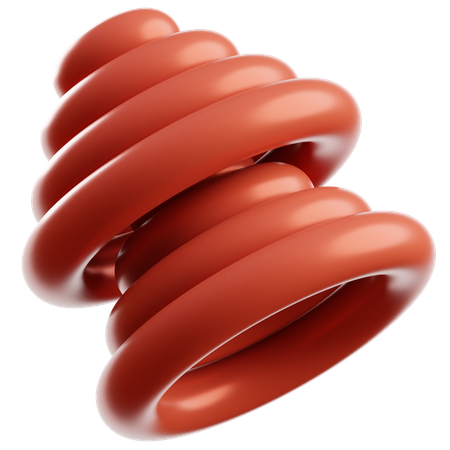 Abstrakter Torus  3D Icon