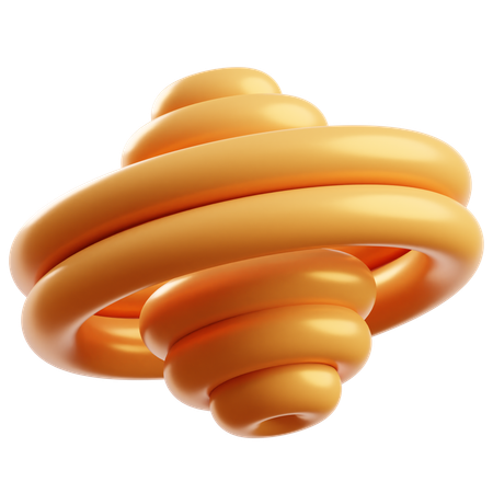 Abstrakter Torus  3D Icon