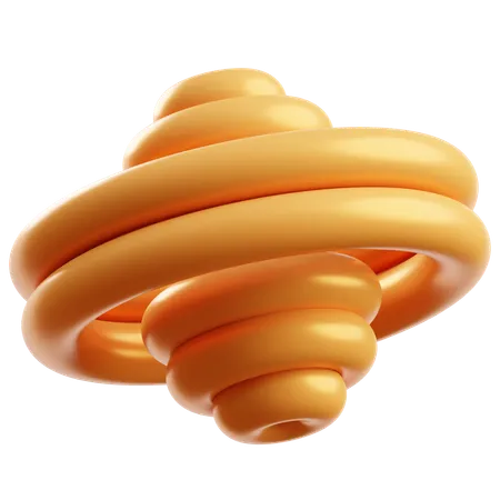 Abstrakter Torus  3D Icon