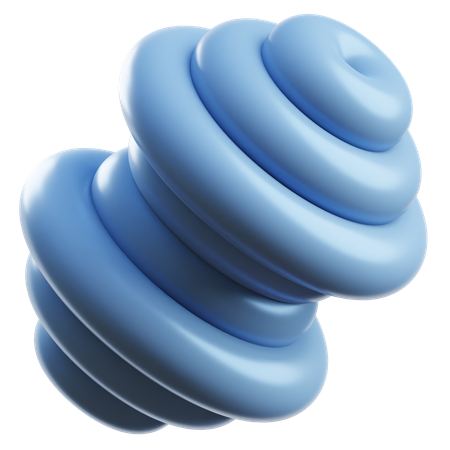 Abstrakter Torus  3D Icon