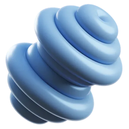 Abstrakter Torus  3D Icon