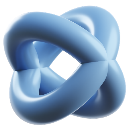 Abstrakter Torus  3D Icon