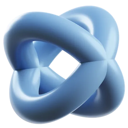 Abstrakter Torus  3D Icon